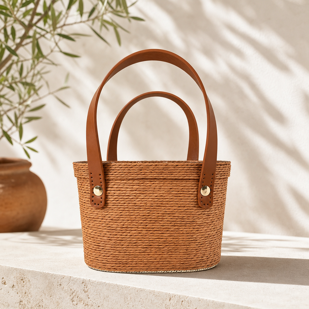 Custom Handmade Paper Rope Basket | Eco-Friendly Woven Gift Basket