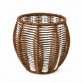 Handwoven PE & PP Wicker Storage Basket – Decorative & Durable Home Organizer