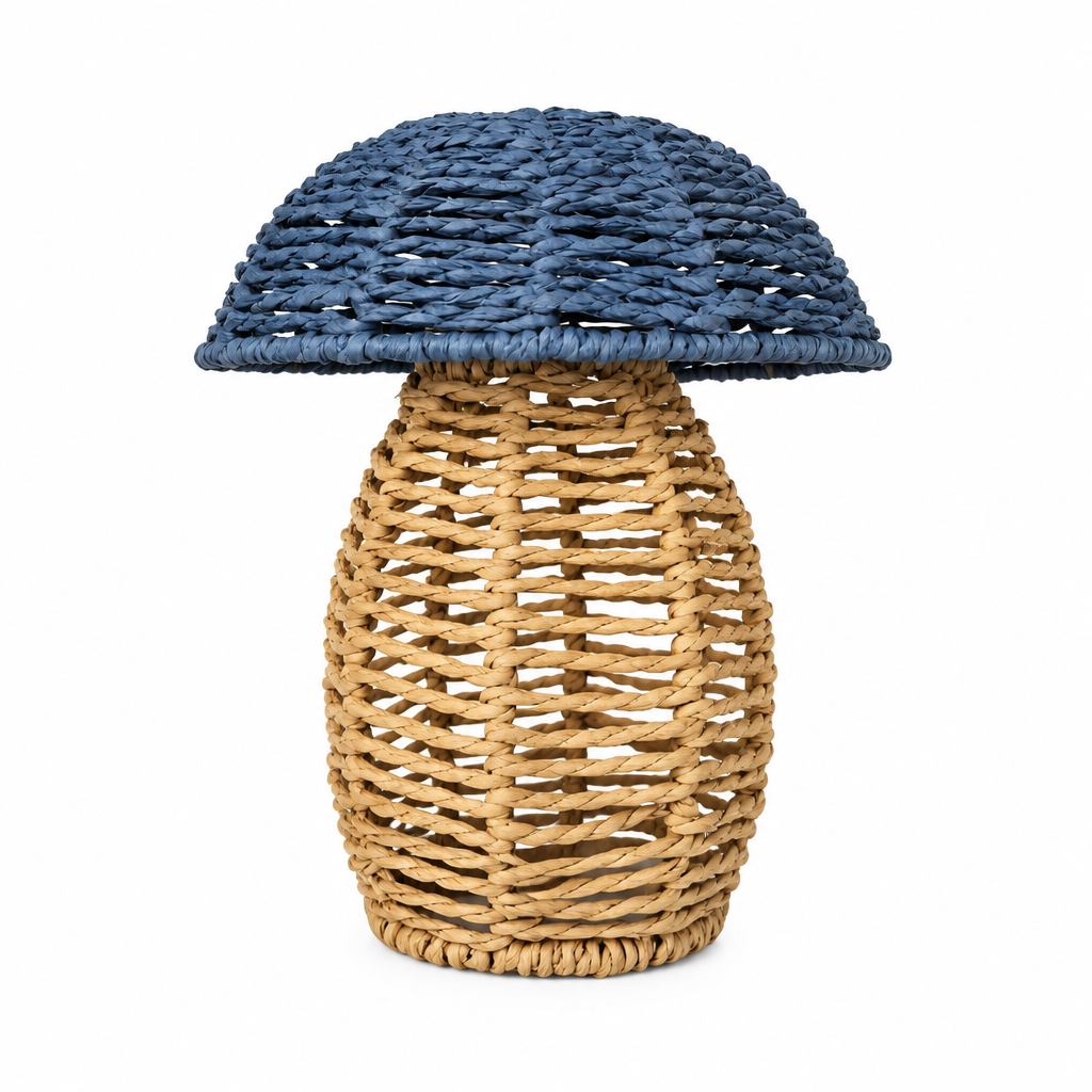 Handwoven Paper Rope Table Lamp – Natural & Sustainable Decorative Lighting