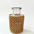Natural Brown Paper Woven Glass Diffuser Bottle Cover – Decorative Aroma Holder