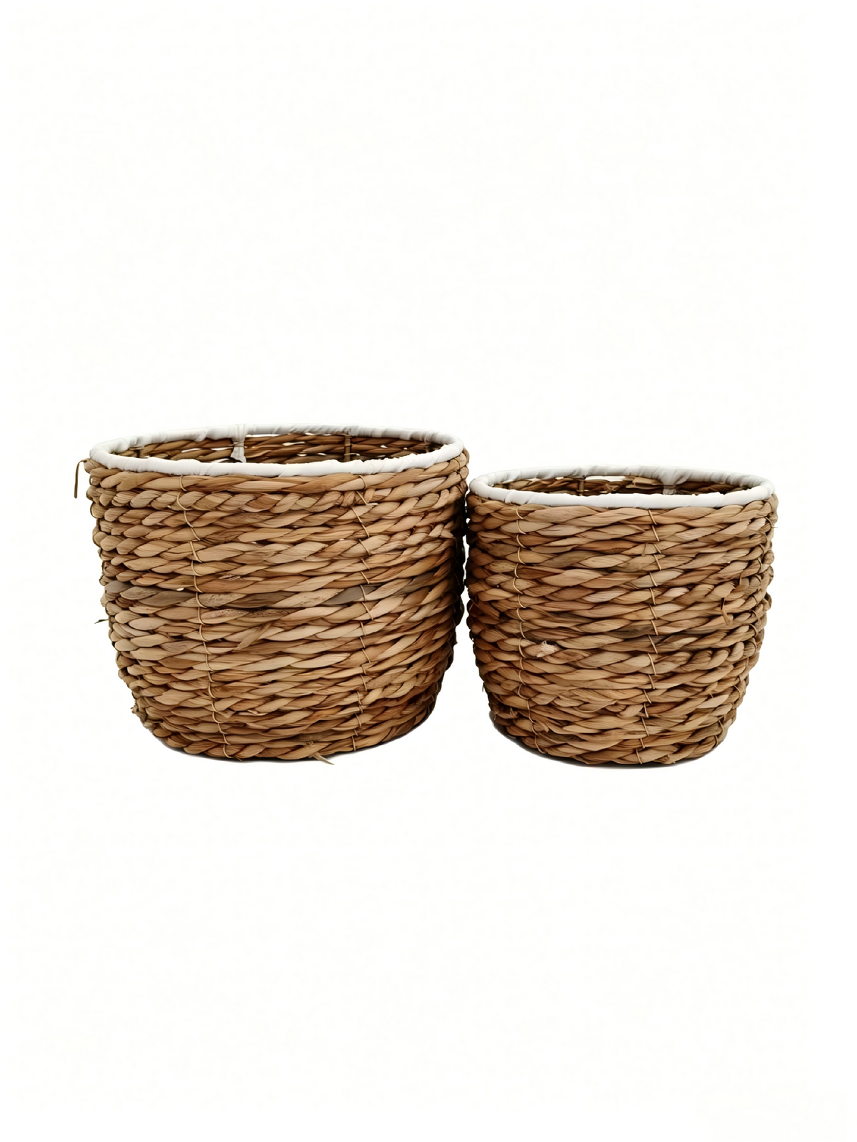 Handwoven Woven Planter Basket Set for Indoor Plants and Home Décor
