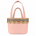 Custom Eco-Friendly Leather Tote Bag | Elegant Gift & Event Handbag