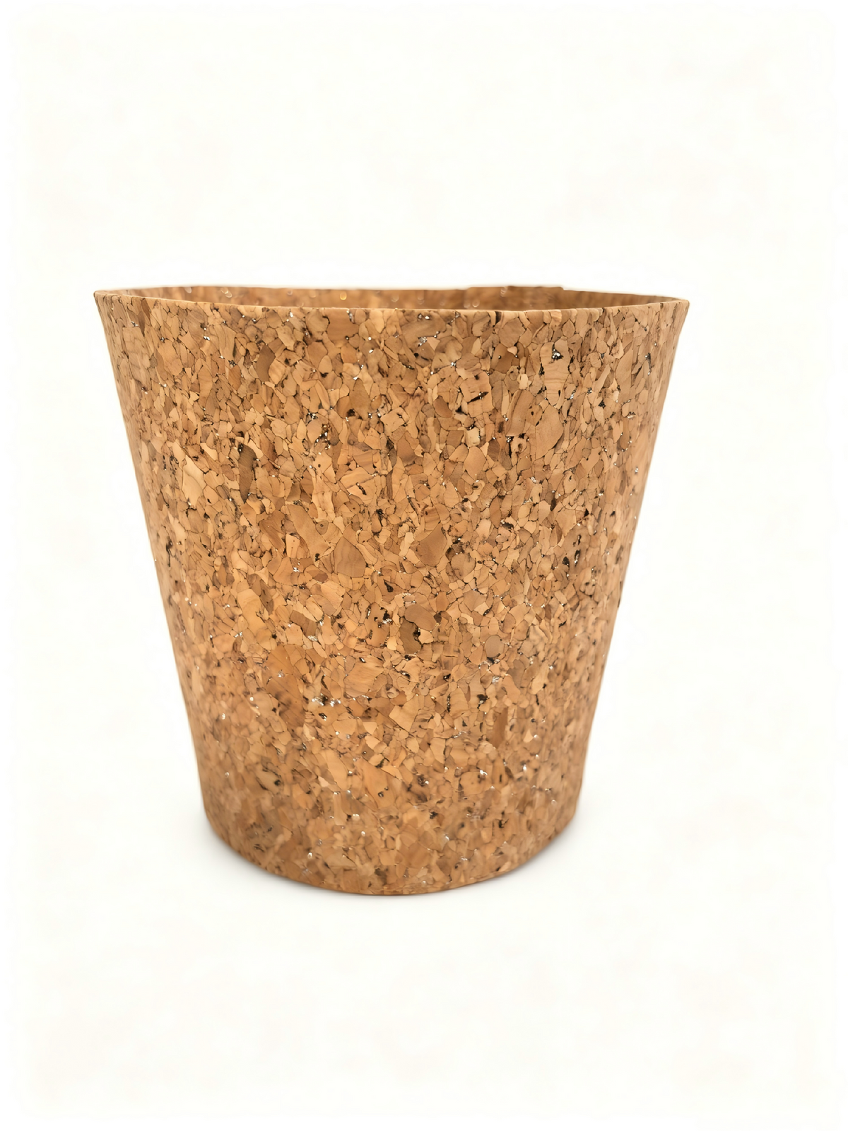 Natural Cork Planter Pot Cover – Decorative Indoor Plant & Storage Container